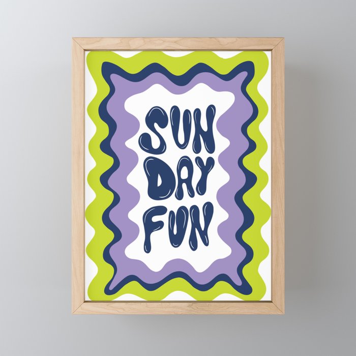Sunday-Fun Mini Art Print Gallery Image 1