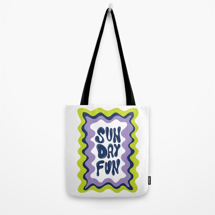 Sunday-Fun Tote Bag Gallery Image 2