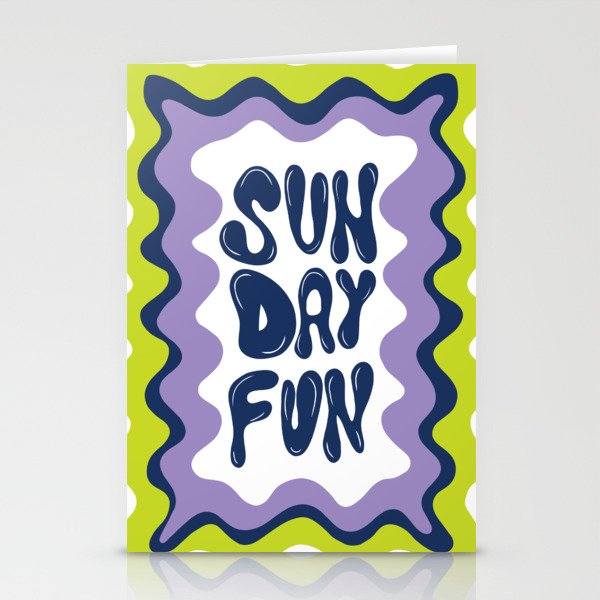 Sunday-Fun Stationery Card Gallery Image 2