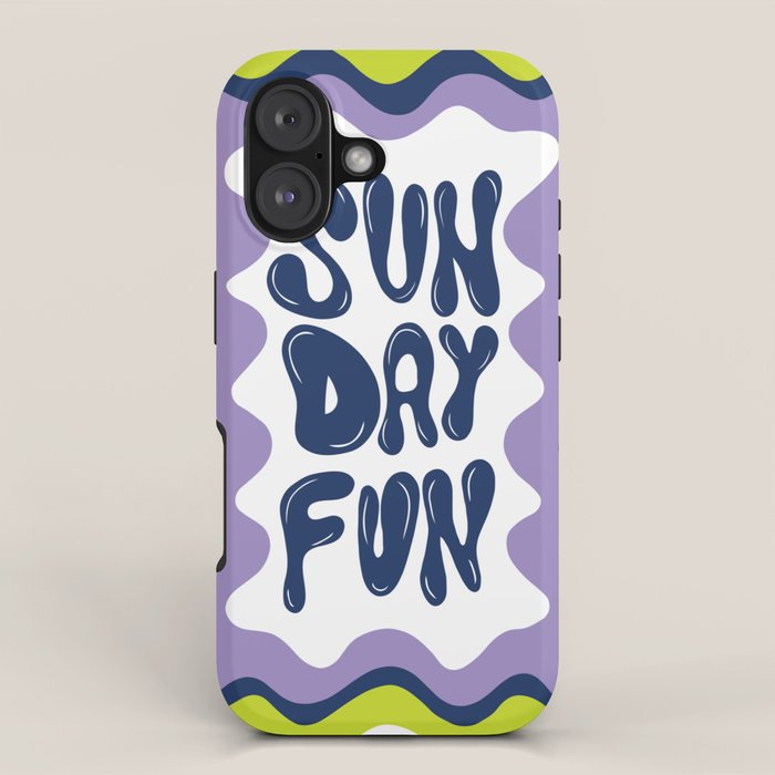 Sunday-Fun iPhone Case Gallery Image 1