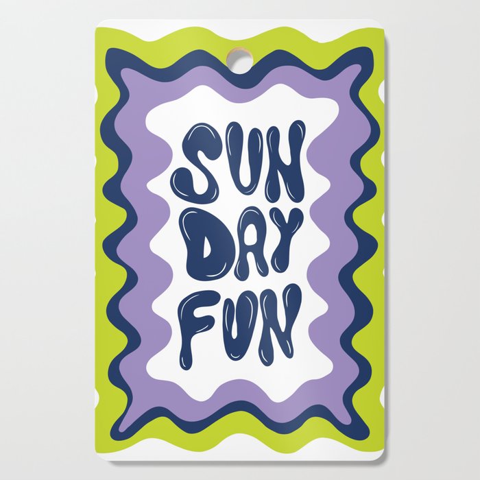 Sunday-Fun Cutting Board Gallery Image 1