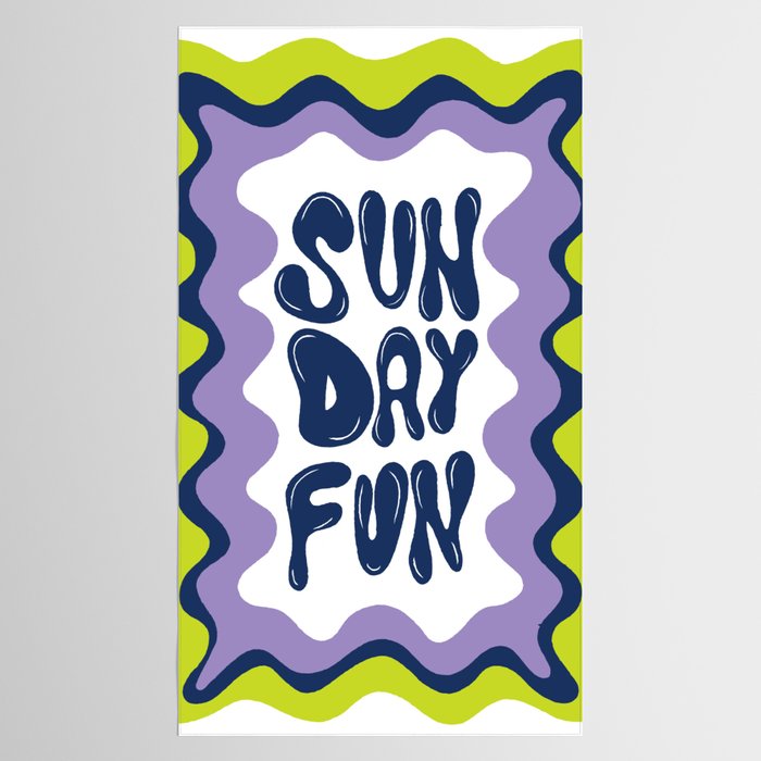 Sunday-Fun Tablecloth Gallery Image 2
