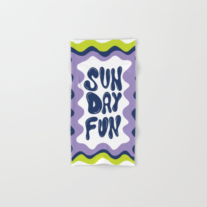 Sunday-Fun Bath Towel Gallery Image 1