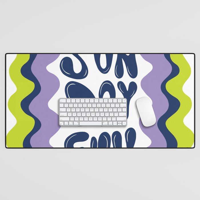 Sunday-Fun Desk Mat Gallery Image 1