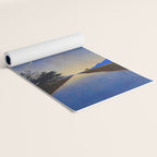 Hot Springs, Yavapai, Arizona landscape painting by Maxfield Parrish Yoga Mat Gallery Image 2