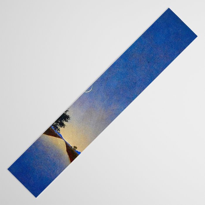 Hot Springs, Yavapai, Arizona landscape painting by Maxfield Parrish Table Runner Gallery Image 3