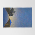 Hot Springs, Yavapai, Arizona landscape painting by Maxfield Parrish Rug Gallery Image 2