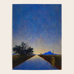 Hot Springs, Yavapai, Arizona landscape painting by Maxfield Parrish Poster Gallery Image 4