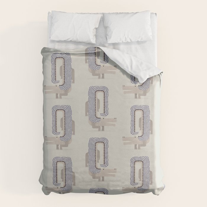 Whimsical Crocodile Duvet Cover Gallery Image 6