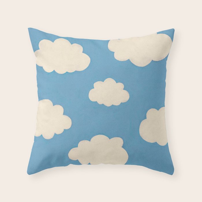 In the clouds Throw Pillow Gallery Image 6