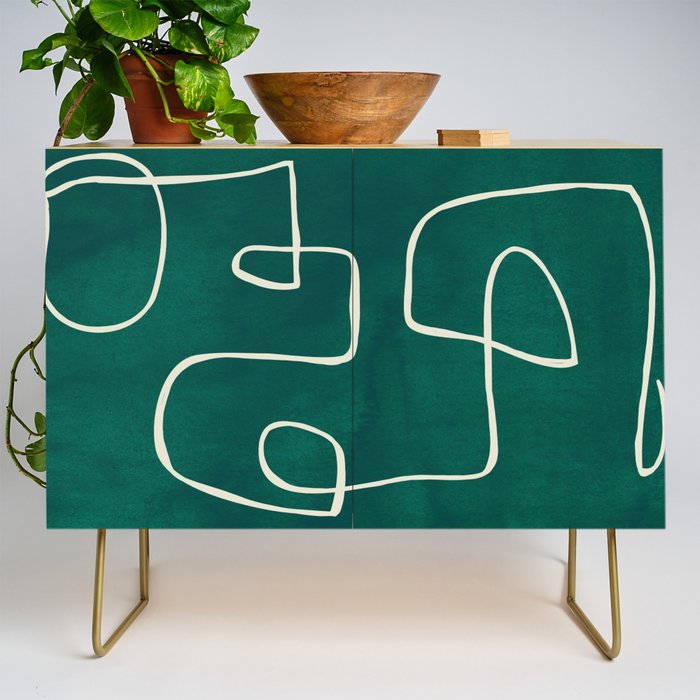 Abstract line art 239 Credenza Gallery Image 1