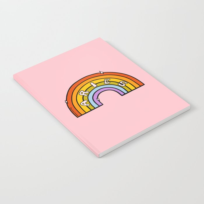 Aries Rainbow Notebook Gallery Image 1