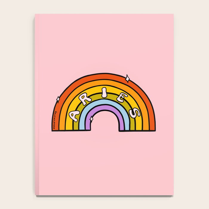Aries Rainbow Notebook Gallery Image 4