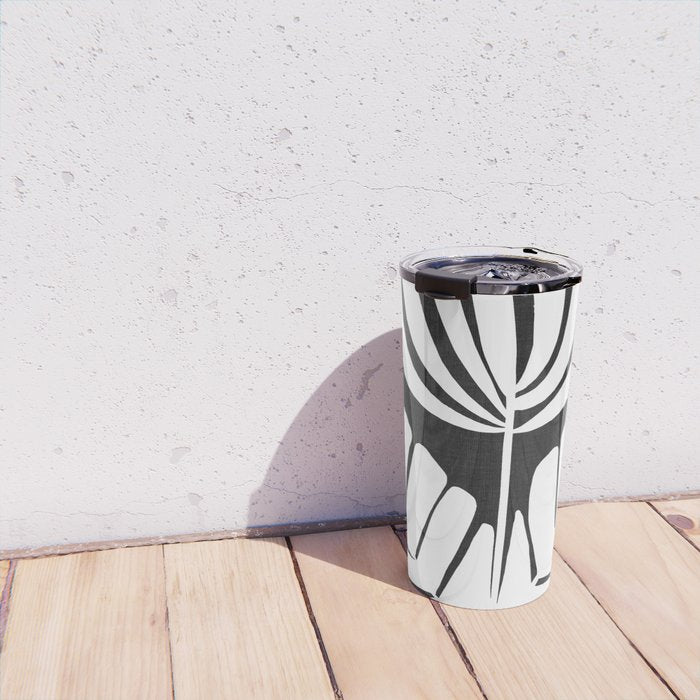 Double Leaf Bell Bloom ii Travel Mug Gallery Image 4