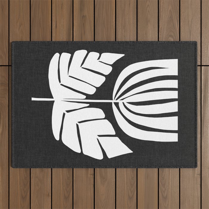 Double Leaf Bell Bloom ii Outdoor Rug Gallery Image 1
