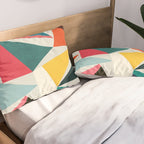 Collection of pointy summit Pillow Sham Gallery Image 2