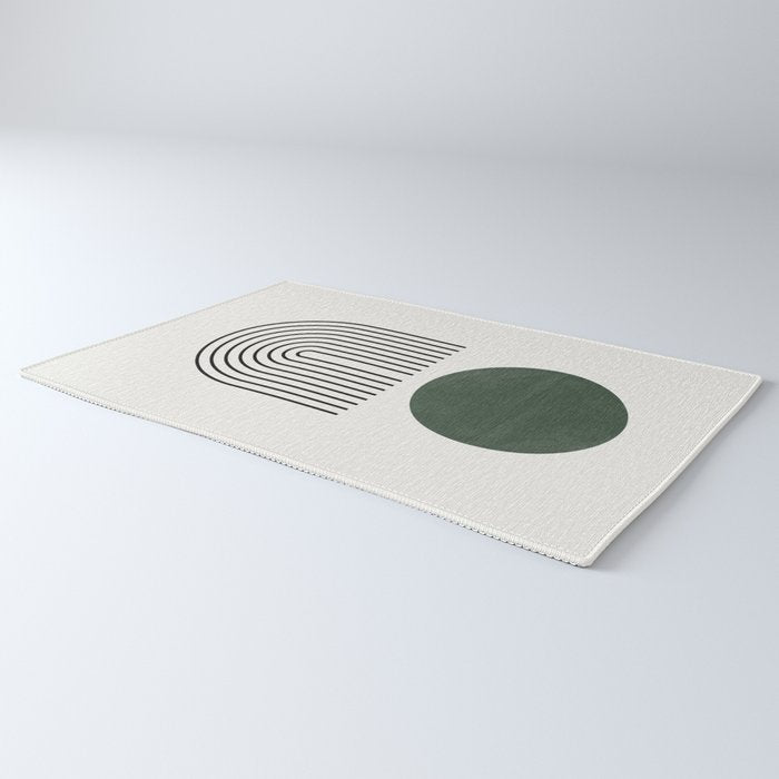 Retro Geo Composition Rug Gallery Image 3