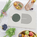 Retro Geo Composition Cutting Board Gallery Image 2