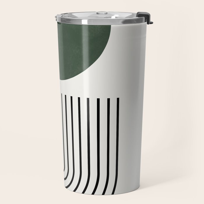 Retro Geo Composition Travel Mug Gallery Image 2