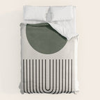 Retro Geo Composition Duvet Cover Gallery Image 6