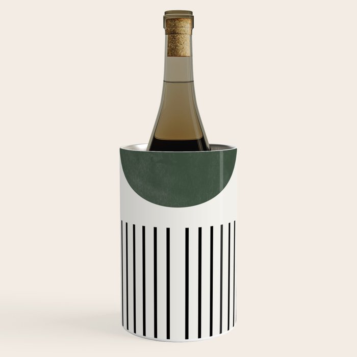 Retro Geo Composition Wine Chiller Gallery Image 1