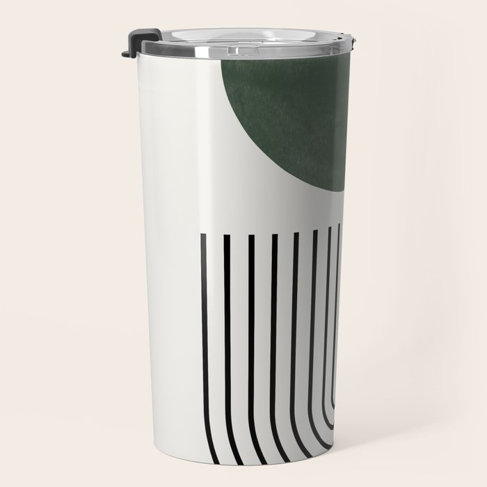 Retro Geo Composition Travel Mug Gallery Image 3