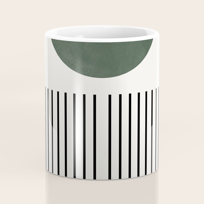 Retro Geo Composition Coffee Mug Gallery Image 4