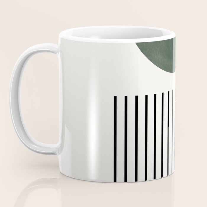 Retro Geo Composition Coffee Mug Gallery Image 3