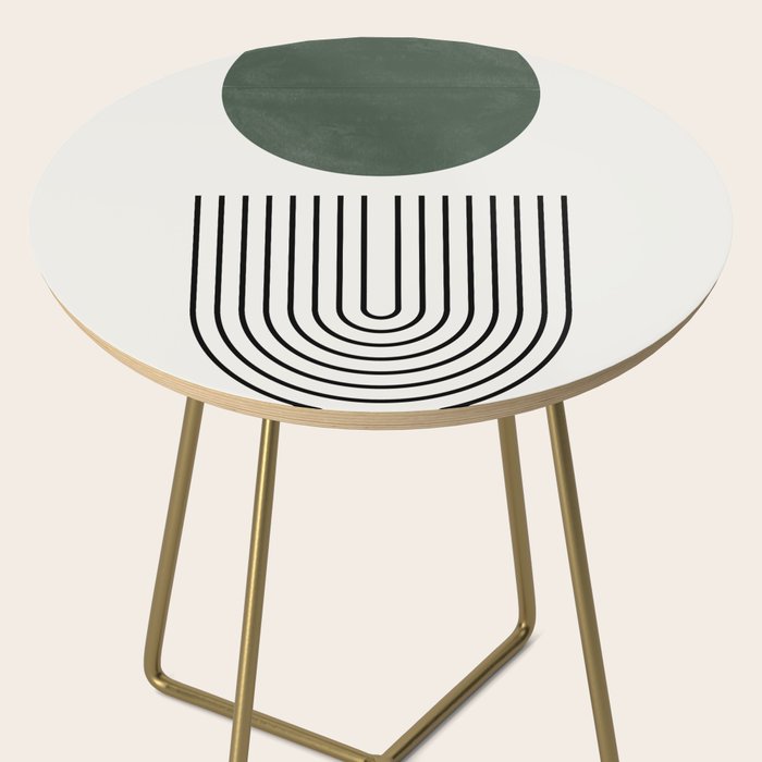 Retro Geo Composition Side Table Gallery Image 2