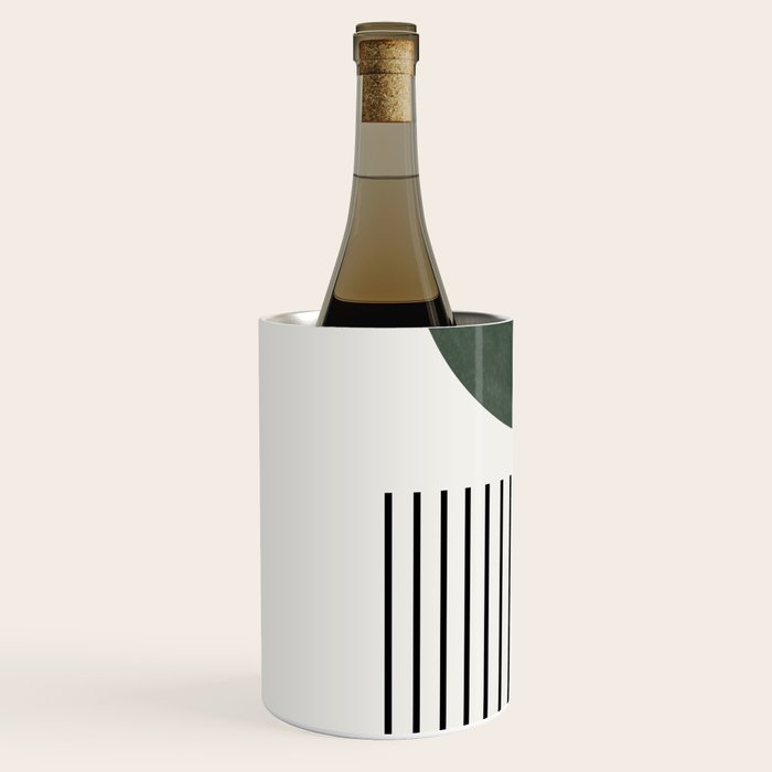 Retro Geo Composition Wine Chiller Gallery Image 2
