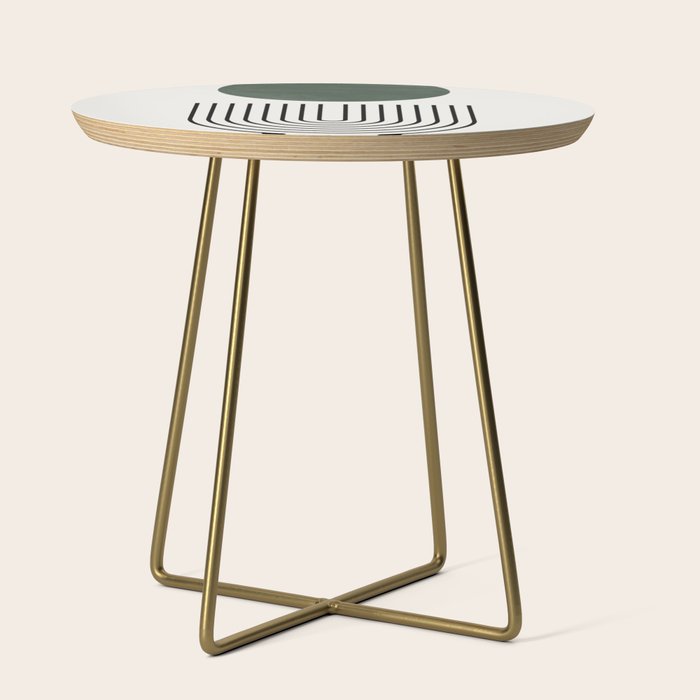 Retro Geo Composition Side Table Gallery Image 1