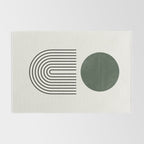 Retro Geo Composition Rug Gallery Image 2