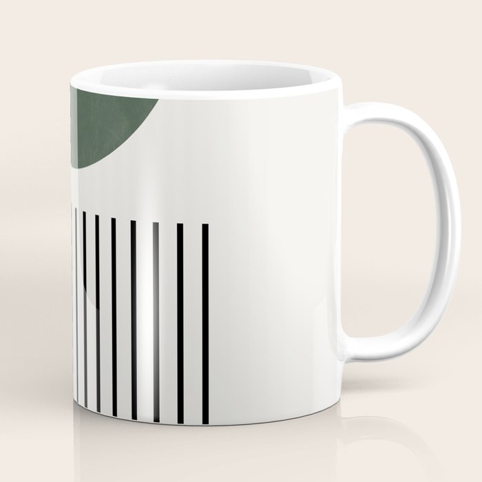 Retro Geo Composition Coffee Mug Gallery Image 1