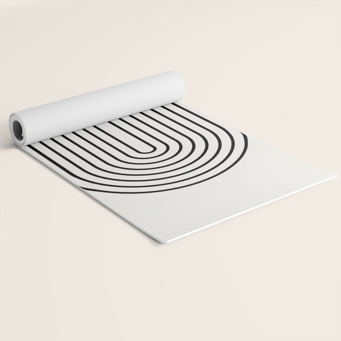 Retro Geo Composition Yoga Mat Gallery Image 2