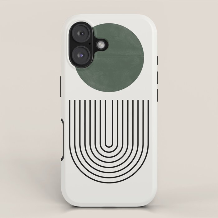 Retro Geo Composition iPhone Case Gallery Image 1
