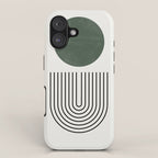 Retro Geo Composition iPhone Case Gallery Image 1