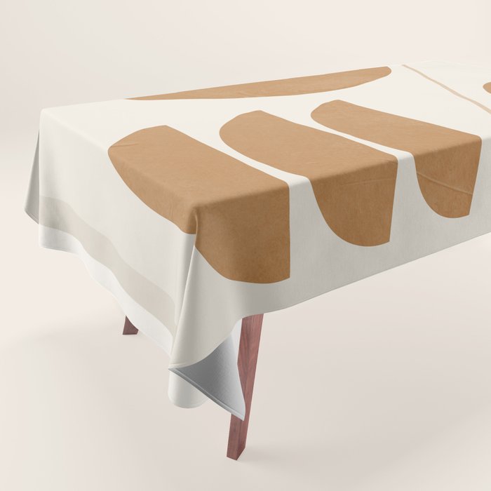 Modern Abstract Minimal Shapes 187/3 Tablecloth Gallery Image 1