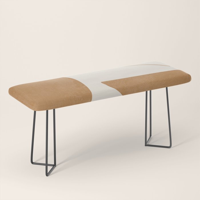 Modern Abstract Minimal Shapes 187/3 Bench Gallery Image 1