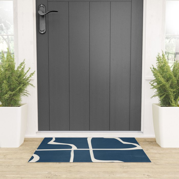Abstract Lines 3 Welcome Mat Gallery Image 3