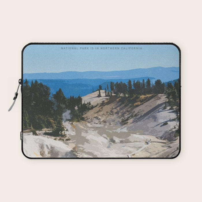 Visit the Lassen National Park Laptop Sleeve Gallery Image 1