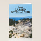 Visit the Lassen National Park Stationery Card Gallery Image 2