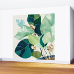 Indigo Plant II Wall Mural Gallery Image 2