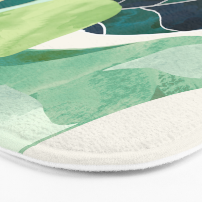 Indigo Plant II Bath Mat Gallery Image 3