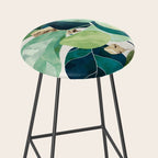 Indigo Plant II Stool Gallery Image 2