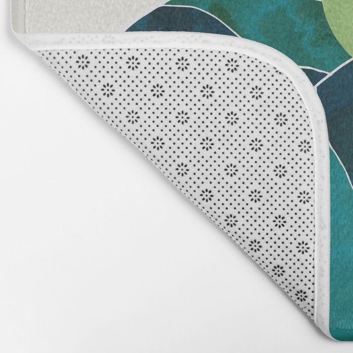 Indigo Plant II Bath Mat Gallery Image 2