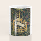 The Unicorn in Captivity (from the Unicorn Tapestries) 1495-1505 Coffee Mug Gallery Image 4