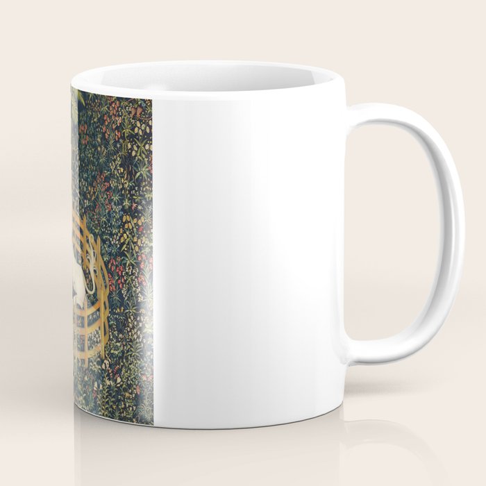 The Unicorn in Captivity (from the Unicorn Tapestries) 1495-1505 Coffee Mug Gallery Image 1