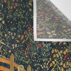 The Unicorn in Captivity (from the Unicorn Tapestries) 1495-1505 Wall Tapestry Gallery Image 3