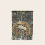 The Unicorn in Captivity (from the Unicorn Tapestries) 1495-1505 Wall Hanging Gallery Image 1