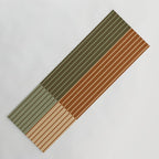 Color Block Line Abstract XIV Yoga Mat Gallery Image 1